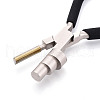 65# Steel Concave and Round Nose Pliers with Non-Slip Comfort Grip Handles TOOL-N008-03-2