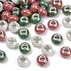 Opaque Resin European Beads RESI-C059-01D-1