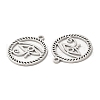 Non-Tarnish 304 Stainless Steel Pendants STAS-L020-010P-2