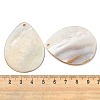 Natural Freshwater Shell Pendants BSHE-Z005-10-3