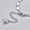 Tarnish Resistant 304 Stainless Steel Bracelet Making STAS-L248-004P-4