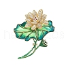 Lotus Enamel Pin PW-WGD1C40-01-5
