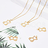 Ion Plating(IP) 304 Stainless Steel Pendants A-STAS-S105-T584-2-7