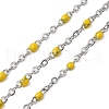 304 Stainless Steel Enamel Link Chains CHS-A015-02P-01-1