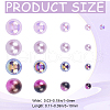 Resin Rhinestone and ABS Cabochons Sets RESI-WH0029-51A-2