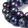 Natural Cultured Freshwater Pearl Dyed Beads Strands PEAR-P005-03A-01-3