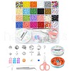 DIY Beaded Earring Bracelet Necklace Making Kit DIY-YW0006-47-1
