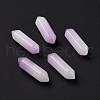 Mother's Day Gifts Natural Purple White Jade Healing Stones G-K330-65-2