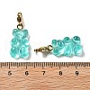 Bear Resin Pendant Decorations STAS-M092-01G-10-3
