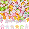 SUNNYCLUE 360Pcs 6 Styles Opaque/Transparent Acrylic Bead OACR-SC0001-91-1