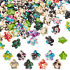  108Pcs 9 Colors Synthetic Turquoise Dyed Beads G-NB0005-43-1