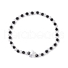 2Pcs Glass Beads Stretch Bracelets for Women BJEW-JB11395-3