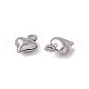 Non-Tarnish 304 Stainless Steel Charms STAS-G291-15P-2