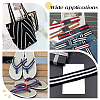 50 Yards Polyester Stripe Ribbons OCOR-WH0045-04B-6