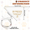 Cotton Dog's Kerchief AJEW-WH0503-002-2