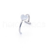 Anti-Tarnish 304 Stainless Steel 20 Gauge Fake Lip Rings Piercing Jewelry WGC994D-05-1