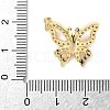 Brass Micro Pave Cubic Zirconia Pendants KK-D357-36G-3