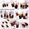 Unfinished Broken Blood Sandalwood DIY-E015-01B-4