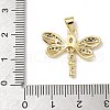Brass Micro Pave Cubic Zirconia Pendants KK-Q068-09A-G-3