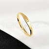 304 Stainless Steel Plain Band Rings RJEW-P151-01G-01-2