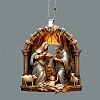 The Birth of Jesus Hanging Ornaments PW-WG35527-02-1