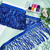 10 Yards Polyester Tassel Lace Ribbon DIY-WH0430-569C-4