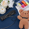 10 Yards Polyester Braided Lace Trims SRIB-WH0011-240A-4