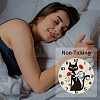MDF Printed Wall Clock HJEW-WH0058-034-4