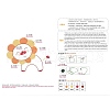 DIY Cartoon Animal Embroidery Sets DIY-G037-02F-6