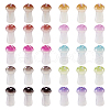 200Pcs 10 Colors Opaque Glass Beads GLAA-TA0001-20-10