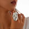 Vintage Metal Pearl Adjustable Finger Rings for Women QG5501-15-1