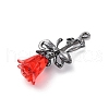Alloy Resin Pendants PALLOY-V002-05B-2