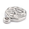 Non-Tarnish 304 Stainless Steel Pendants STAS-O145-24B-P-3