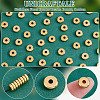 Unicraftale 40Pcs Ion Plating(IP) 304 Stainless Steel Spacer Beads STAS-UN0059-33-5