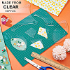 Transparent Acrylic Quilting Templates DIY-WH0308-176-6
