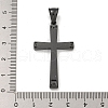 304 Stainless Steel Pendants STAS-D110-22EB-3