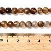Natural Banded Agate(Dyed & Heated) Beads Strands G-C179-A6mm-20-5