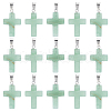 Unicraftale 16Pcs Religion Natural Green Aventurine Pendants G-UN0001-08A-1