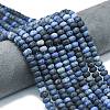 Natural Dumortierite Beads Strands G-P575-A03-8x5mm-1