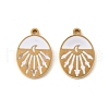 304 Stainless Steel Enamel Charms STAS-U057-10G-2