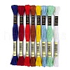 8 Skeins 8 Colors 6-Ply Crochet Threads PW-WG76952-01-1