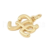 Brass Charms KK-S527-18G-2