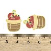 Golden Plated Alloy Enamel Pendants ENAM-Z017-02G-3