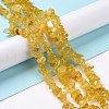 Natural Citrine Beads Strands G-G011-04-2