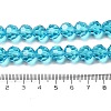 Transparent Glass Beads EGLA-A035-T10mm-D08-5