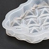 DIY Embossed Flower Pattern Pendant Silicone Molds DIY-G079-01B-5