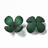 Frosted Acrylic Bead Caps MACR-S371-06A-735-2
