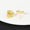 Brass Stud Earrings EJEW-S277-08G-A-2