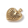Ion Plating(IP) 304 Stainless Steel Pendants STAS-G307-02G-2