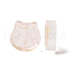 Transparent Spray Painted Glass Beads GLAA-I050-13K-3
